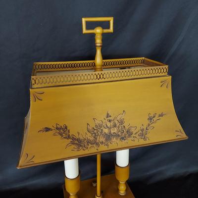 Cane Seat Chair w/ Metal Lamp (LR-BBL)
