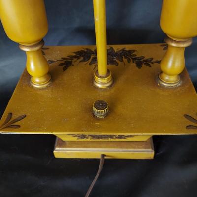 Cane Seat Chair w/ Metal Lamp (LR-BBL)