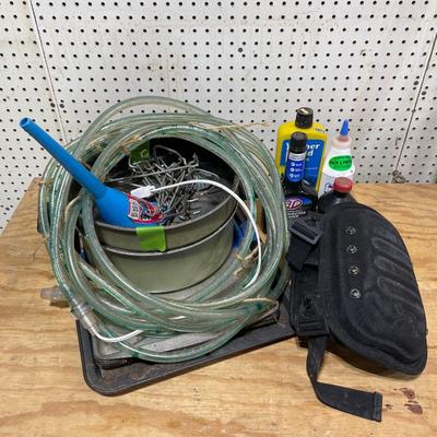 Rope light,pans,knee pad