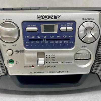 Sony Portable AM-FM-CD-Cassette Boom Box