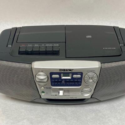 Sony Portable AM-FM-CD-Cassette Boom Box