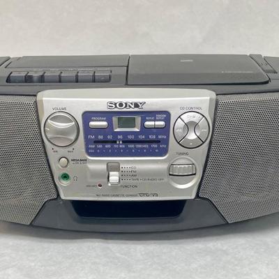 Sony Portable AM-FM-CD-Cassette Boom Box