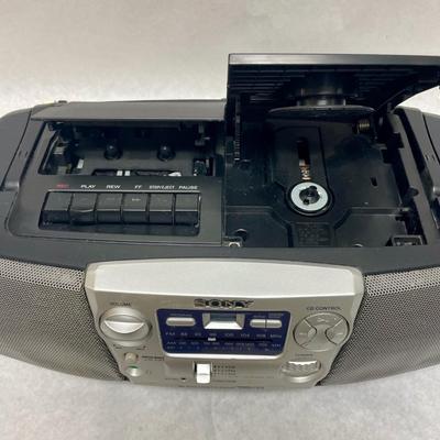 Sony Portable AM-FM-CD-Cassette Boom Box