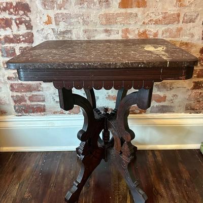 Antique Victorian Table (See Description)