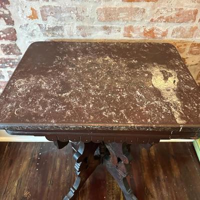Antique Victorian Table (See Description)