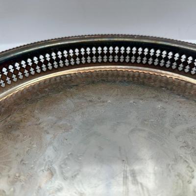 Gorham Vintage Wire Basket & Newport by Gorham Tray