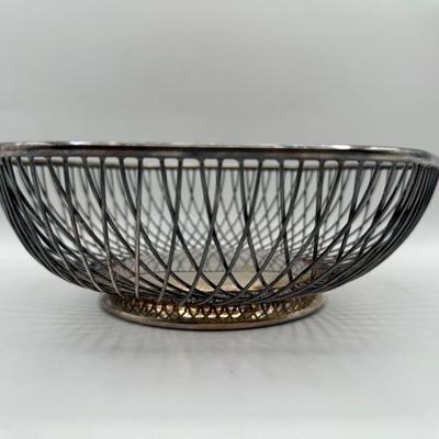 Gorham Vintage Wire Basket & Newport by Gorham Tray