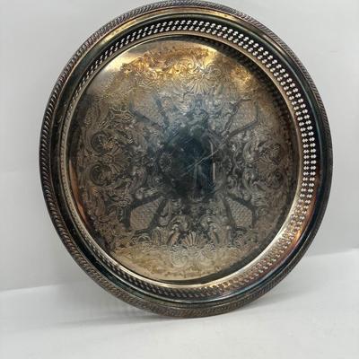 Gorham Vintage Wire Basket & Newport by Gorham Tray