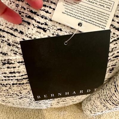 Brand New Bernhart Sofa with tags ~ Black and White with Pillows
