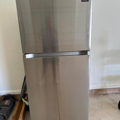 Brand new small scale, Samsung refrigerator and freezer. Perfect for a garage.