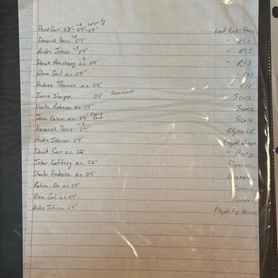 Football card collection