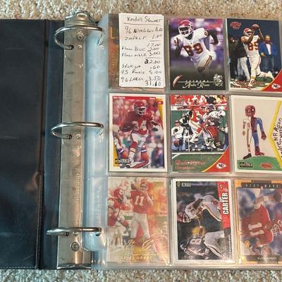 Football card collection