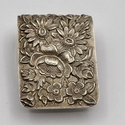 S. Kirk & Sons Repousse Sterling Money Clip 18gr