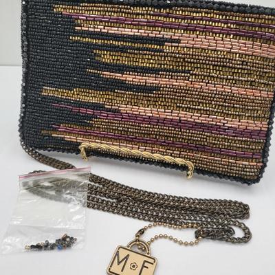 Mary Frances Glass Beaded Bag