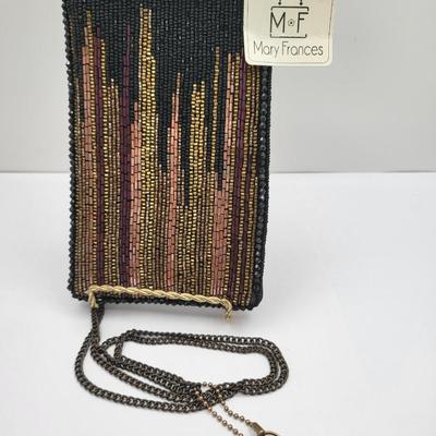 Mary Frances Glass Beaded Bag