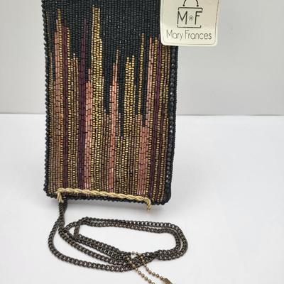 Mary Frances Glass Beaded Bag