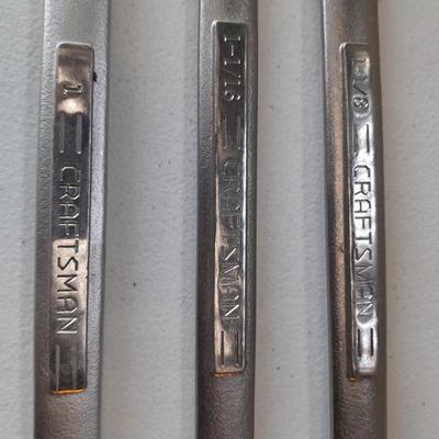 Three large Craftsman Wrenches - 1" - 1 -/16" & 1 -1/8"