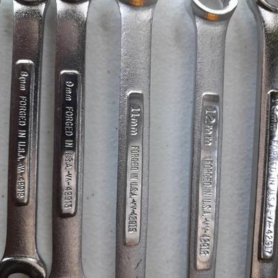 Craftsman 8-piece wrench set - nice CRAFTSMAN wrenches!
