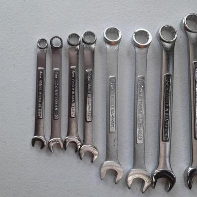 Craftsman 8-piece wrench set - nice CRAFTSMAN wrenches!