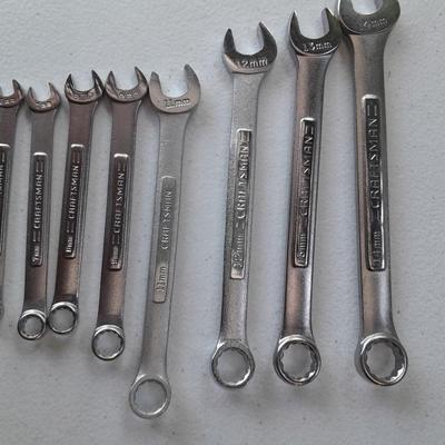 Craftsman 8-piece wrench set - nice CRAFTSMAN wrenches!