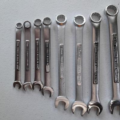 Craftsman 8-piece wrench set - nice CRAFTSMAN wrenches!