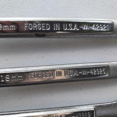 Craftsman 5-piece wrench set - nice CRAFTSMAN wrenches!