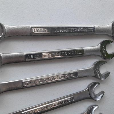 Craftsman 5-piece wrench set - nice CRAFTSMAN wrenches!