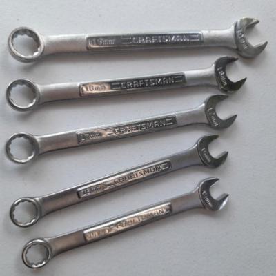 Craftsman 5-piece wrench set - nice CRAFTSMAN wrenches!