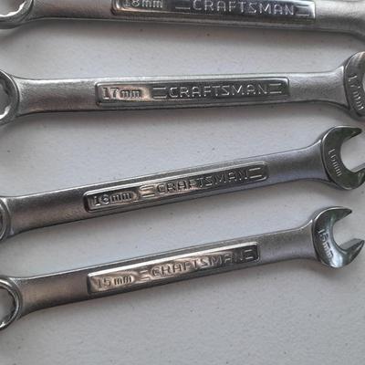 Craftsman 5-piece wrench set - nice CRAFTSMAN wrenches!