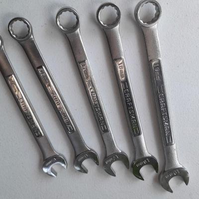 Craftsman 5-piece wrench set - nice CRAFTSMAN wrenches!
