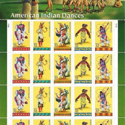 American Indian Dances Stamps