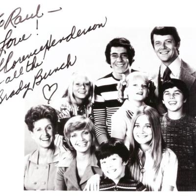 The Brady Bunch Florence Henderson signed photo