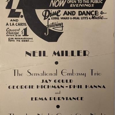 The Embassy At Highland Flyer Advertisement