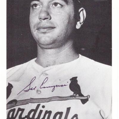 Sal Campisi signed photo
