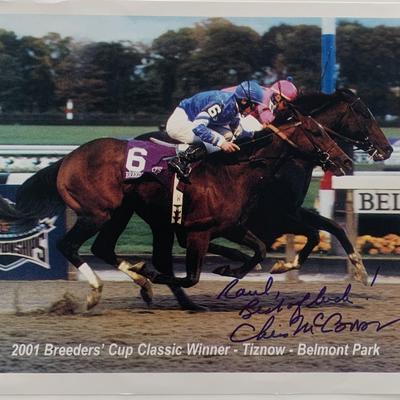 Chris McCarron signed photo