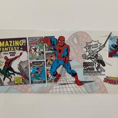  Spider-Man First Day Cover
