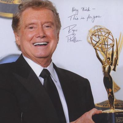 Regis Philbin signed photo