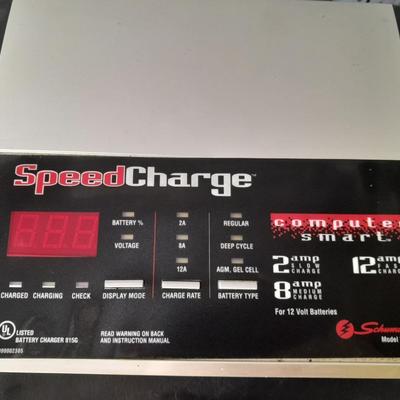 Nice Schumacher Speed Charge - screwdrivers - and a nifty flashlight