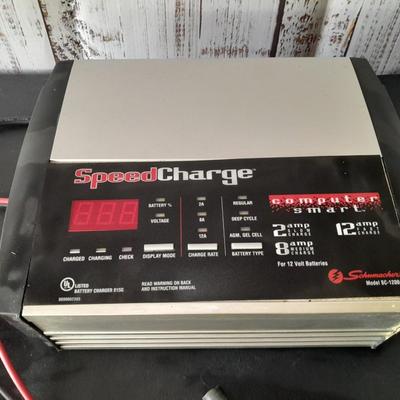 Nice Schumacher Speed Charge - screwdrivers - and a nifty flashlight