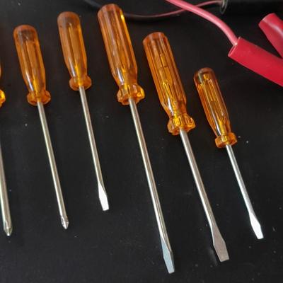 Nice Schumacher Speed Charge - screwdrivers - and a nifty flashlight