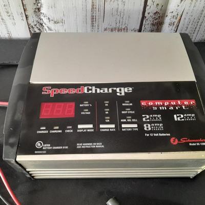 Nice Schumacher Speed Charge - screwdrivers - and a nifty flashlight