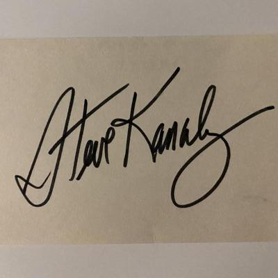 Dallas Steve Kanaly signature cut