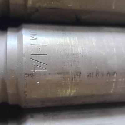 Like New Pittsburgh Chrome Molybdenum socket set with metal box
