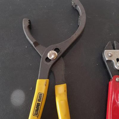 Specialty pilers - Oil filter pliers - Craftsman cutters - Angler pliers & small bolt cutters