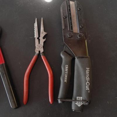 Specialty pilers - Oil filter pliers - Craftsman cutters - Angler pliers & small bolt cutters