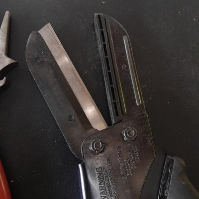 Specialty pilers - Oil filter pliers - Craftsman cutters - Angler pliers & small bolt cutters