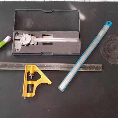 Master Measuring - Measuring tools of all kinds' - Calipers - tapes = Cast Square and more