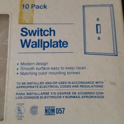 Household Electrical switches and boxes - Remodel / House build Electrical with covers! GFI