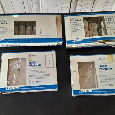 Household Electrical switches and boxes - Remodel / House build Electrical with covers! GFI