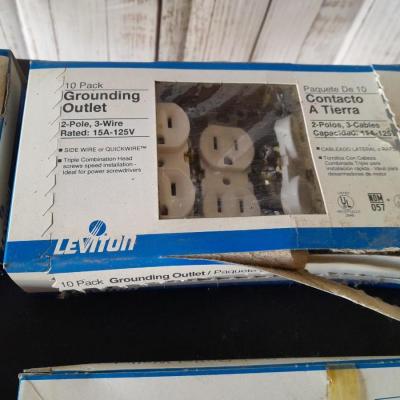 Household Electrical switches and boxes - Remodel / House build Electrical with covers! GFI